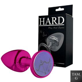 Plug Metálico G Signos Sagitário (HA164SA) - Rosa - Use Hard - Fabricante e Sex Shop especializada em prazer anal 