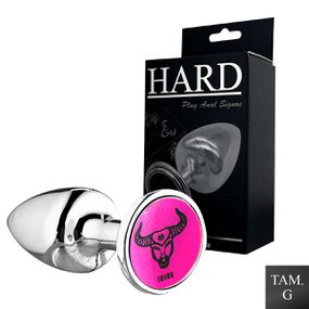 Plug Metálico G Signos Touro (HA164TO) - Cromado - Use Hard - Fabricante e Sex Shop especializada em prazer anal 