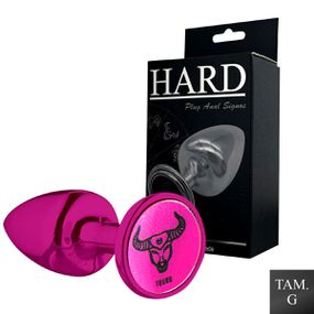 Plug Metálico G Signos Touro (HA164TO) - Rosa - Use Hard - Fabricante e Sex Shop especializada em prazer anal 