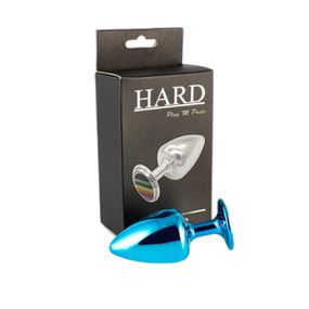 Plug de Metal G Com Pedra Variadas Hard (HA171) - ... - Use Hard - Fabricante e Sex Shop especializada em prazer anal 