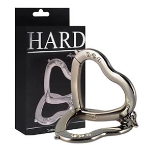 Algema em Metal Coração em Metal (HA173) - Onix - Use Hard - Fabricante e Sex Shop especializada em prazer anal 