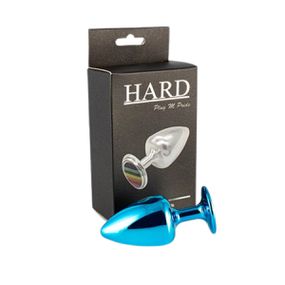 Plug Metálico M Pride Hard (HA175) - Azul - Use Hard - Fabricante e Sex Shop especializada em prazer anal 