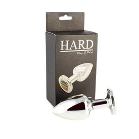 Plug Metálico G Pride Hard (HA176) - Cromado - Use Hard - Fabricante e Sex Shop especializada em prazer anal 