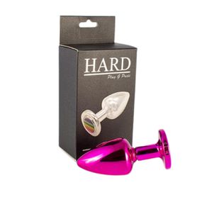 Plug Metálico G Pride Hard (HA176) - Rosa - Use Hard - Fabricante e Sex Shop especializada em prazer anal 