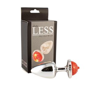 Plug Less M Com Led (HA183) - Cromado - Use Hard - Fabricante e Sex Shop especializada em prazer anal 