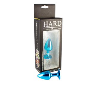 Plug Metálico P Personalittè (HA185) - Azul - Use Hard - Fabricante e Sex Shop especializada em prazer anal 