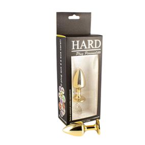 Plug Metálico P Personalittè (HA185) - Dourado - Use Hard - Fabricante e Sex Shop especializada em prazer anal 