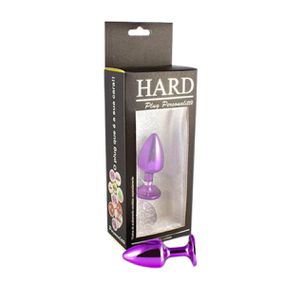 Plug Metálico P Personalittè (HA185) - Lilás - Use Hard - Fabricante e Sex Shop especializada em prazer anal 