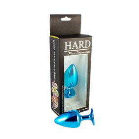 Plug Metálico M Personalittè (HA186) - Azul - Use Hard - Fabricante e Sex Shop especializada em prazer anal 