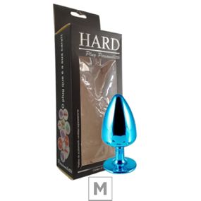 Plug de Metal M Personalittè (HA186) - Azul - Use Hard - Fabricante e Sex Shop especializada em prazer anal 