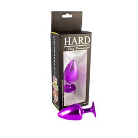 Plug Metálico M Personalittè (HA186) - Lilás - Use Hard - Fabricante e Sex Shop especializada em prazer anal 