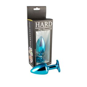 Plug Metálico G Personalittè (HA187) - Azul - Use Hard - Fabricante e Sex Shop especializada em prazer anal 