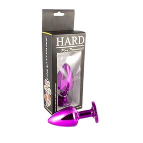 Plug Metálico G Personalittè (HA187) - Lilás - Use Hard - Fabricante e Sex Shop especializada em prazer anal 