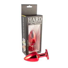Plug Metálico G Personalittè (HA187) - Vermelho - Use Hard - Fabricante e Sex Shop especializada em prazer anal 