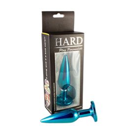 Plug Metálico Slim Personalitté (HA188) - Azul - Use Hard - Fabricante e Sex Shop especializada em prazer anal 