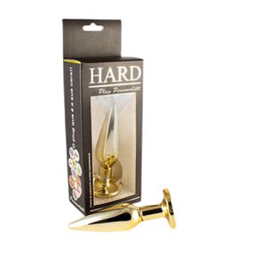 Plug Metálico Slim Personalitté (HA188) - Dourado - Use Hard - Fabricante e Sex Shop especializada em prazer anal 
