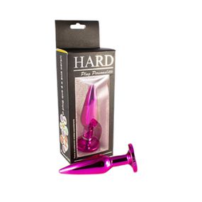 Plug Metálico Slim Personalitté (HA188) - Rosa - Use Hard - Fabricante e Sex Shop especializada em prazer anal 