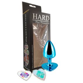 Plug Metálico Personalité Coração Com Duas Pedras ... - Use Hard - Fabricante e Sex Shop especializada em prazer anal 
