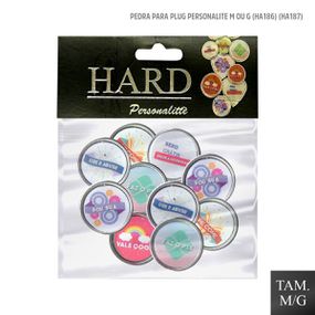 Pedras Personalittê Para Plug (HA190) - M/G - Use Hard - Fabricante e Sex Shop especializada em prazer anal 