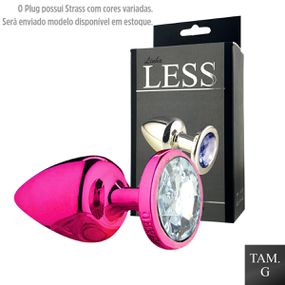 Plug de Plástico G Less Com Pedras Variadas (HA193... - Use Hard - Fabricante e Sex Shop especializada em prazer anal 