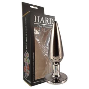 Plug Metálico Slim Personalitté (HA188) - Onix - Use Hard - Fabricante e Sex Shop especializada em prazer anal 