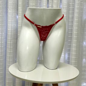 Calcinha Britney Íntima Delas (ID1053) - Vermelh... - Use Hard - Fabricante e Sex Shop especializada em prazer anal 