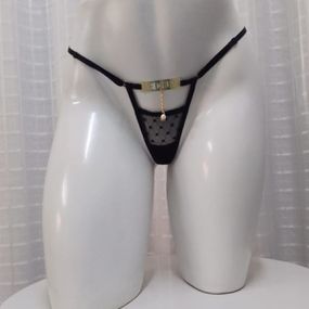 Calcinha Perigosa Preta Íntima Delas (ID1099P) - M... - Use Hard - Fabricante e Sex Shop especializada em prazer anal 