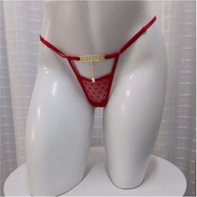 Calcinha Perigosa Rubi Íntima Delas (ID1099R) - Me... - Use Hard - Fabricante e Sex Shop especializada em prazer anal 