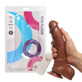 Prótese 18x16cm Com Vibro Ventosa e Escroto (SSV04... - Use Hard - Fabricante e Sex Shop especializada em prazer anal 