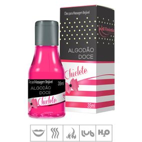 Gel Comestível Algodão Doce 35ml (ST134) - Chiclet... - Use Hard - Fabricante e Sex Shop especializada em prazer anal 