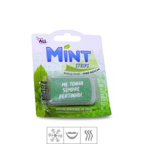 Lâmina Bucal Mint Strips (ST151) - Hortelã - Use Hard - Fabricante e Sex Shop especializada em prazer anal 