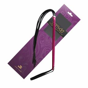 Chicote Fino Com Franja 35cm (ST201) - Rosa - Use Hard - Fabricante e Sex Shop especializada em prazer anal 
