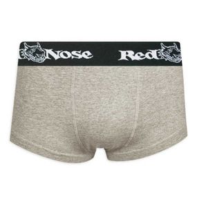 *Cueca Sunga Cotton Red Nose(ST374) - Cinza Mescla - Use Hard - Fabricante e Sex Shop especializada em prazer anal 