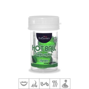 Bolinha Beijável Hot Ball Com 2un (ST579) - Menta - Use Hard - Fabricante e Sex Shop especializada em prazer anal 