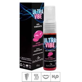 Gel Vibrante Ultra Vibe 15ml (ST951) - Tutti-Frutt - Use Hard - Fabricante e Sex Shop especializada em prazer anal 