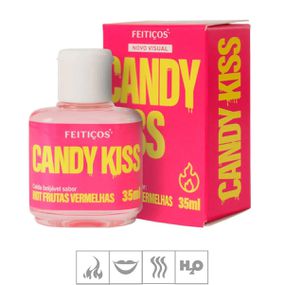 Calda Beijável Hot Candy Kiss 35ml (ST958) - Fruta... - Use Hard - Fabricante e Sex Shop especializada em prazer anal 