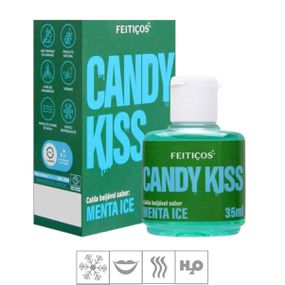 Calda Beijável Ice Candy Kiss 35ml (ST959) - Menta - Use Hard - Fabricante e Sex Shop especializada em prazer anal 