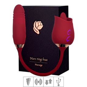 Estimulador Recarregável Formato de Rosa Man Ting ... - Use Hard - Fabricante e Sex Shop especializada em prazer anal 