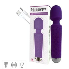 Massageador Recarregável Varinha Mágica Waterproof... - Use Hard - Fabricante e Sex Shop especializada em prazer anal 