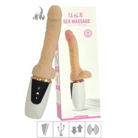 Prótese 15x12cm Vai e Vem VP (DB078) - Bege - Use Hard - Fabricante e Sex Shop especializada em prazer anal 