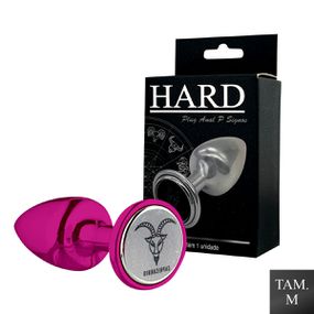 Plug Metálico M Signos Capricórnio (HA163CP) - Ros... - Use Hard - Fabricante e Sex Shop especializada em prazer anal 