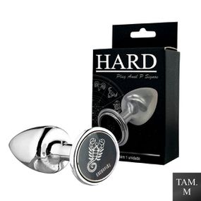 Plug Metálico M Signos Escorpião (HA163ES) - Croma... - Use Hard - Fabricante e Sex Shop especializada em prazer anal 
