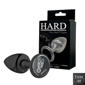 Plug Metálico M Signos Escorpião (HA163ES) - Onix - Use Hard - Fabricante e Sex Shop especializada em prazer anal 