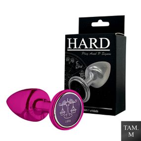 Plug Metálico M Signos Libra (HA163LI) - Rosa - Use Hard - Fabricante e Sex Shop especializada em prazer anal 