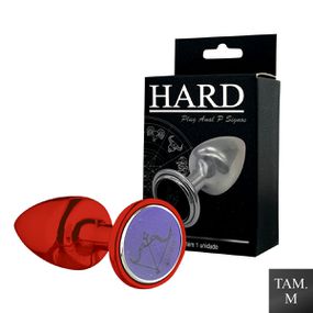 Plug Metálico M Signos Sagitário (HA163SA) - Verme... - Use Hard - Fabricante e Sex Shop especializada em prazer anal 