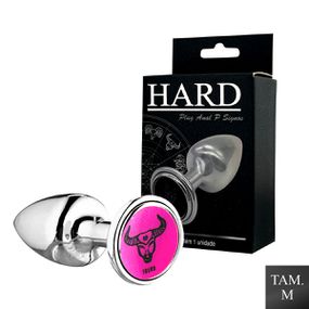 Plug Metálico M Signos Touro (HA163TO) - Cromado - Use Hard - Fabricante e Sex Shop especializada em prazer anal 