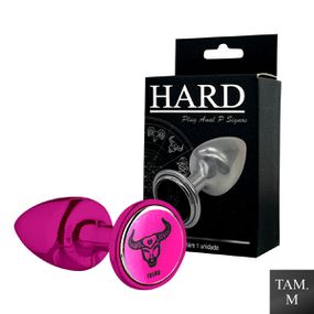 Plug Metálico M Signos Touro (HA163TO) - Rosa - Use Hard - Fabricante e Sex Shop especializada em prazer anal 