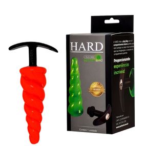 Plug de Plástico Secret Bag (HA195) - Laranja Neo... - Use Hard - Fabricante e Sex Shop especializada em prazer anal 