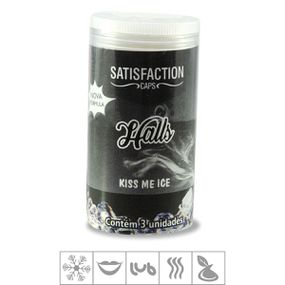 Bolinha Beijável Kiss Me Ice Satisfaction Caps 3un... - Use Hard - Fabricante e Sex Shop especializada em prazer anal 