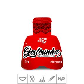 Gel Comestível Gostosinha Hot 25g (ST748) - Morang... - Use Hard - Fabricante e Sex Shop especializada em prazer anal 